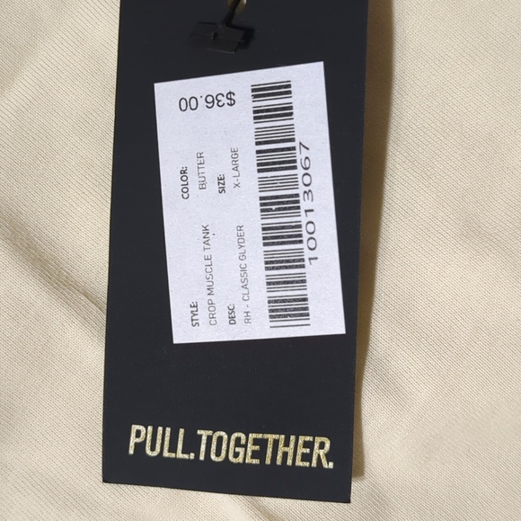 Ascolour Crop muscle tank Women's Size XL NWT - Picture 6 of 6